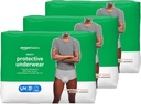   Basics Incontinence Underwear for Men, Maximum Absorbency, Small/Medium, 60 Count (3 Packs of 20)