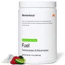 Momentous Fuel Intra-Workout Energy & Hydration Drink Mix - Powder for Sustained Energy During Workouts - NSF Certified for Sport - GMO- & Gluten-Free - 15 Servings - Strawberry Lime