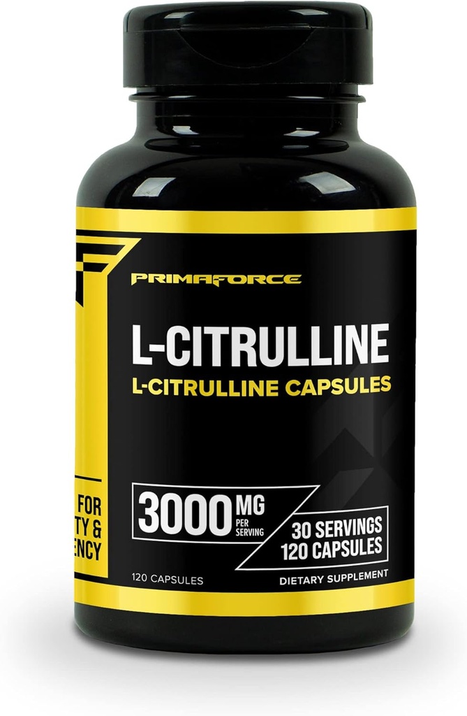 Primaforce L-Citrulline 3000mg, 120 Κάψουλες, 30 Μερίδες