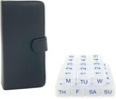 e-Pill 5 Times a Day x 7 Day Compact Weekly Pill Organizer, Vitamin and Medicine Pill Box - with Discreet Case