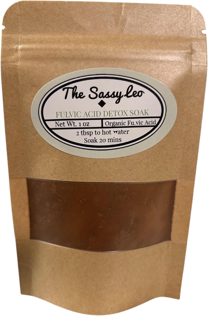 Γενόσημο Fulvic Acid Detox Bath 1oz, Brown