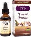 Amber NaturalZ TYD Thyroid Balance Βοτανικό συμπλήρωμα για σκύλους, γάτες, πουλιά, χοίροι Γουινέας, και κουνέλια 