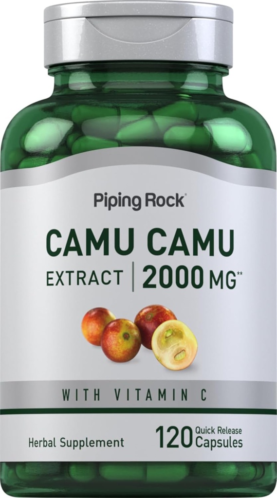 Piping Rock Camu Camu Κάψουλες 2000mg 