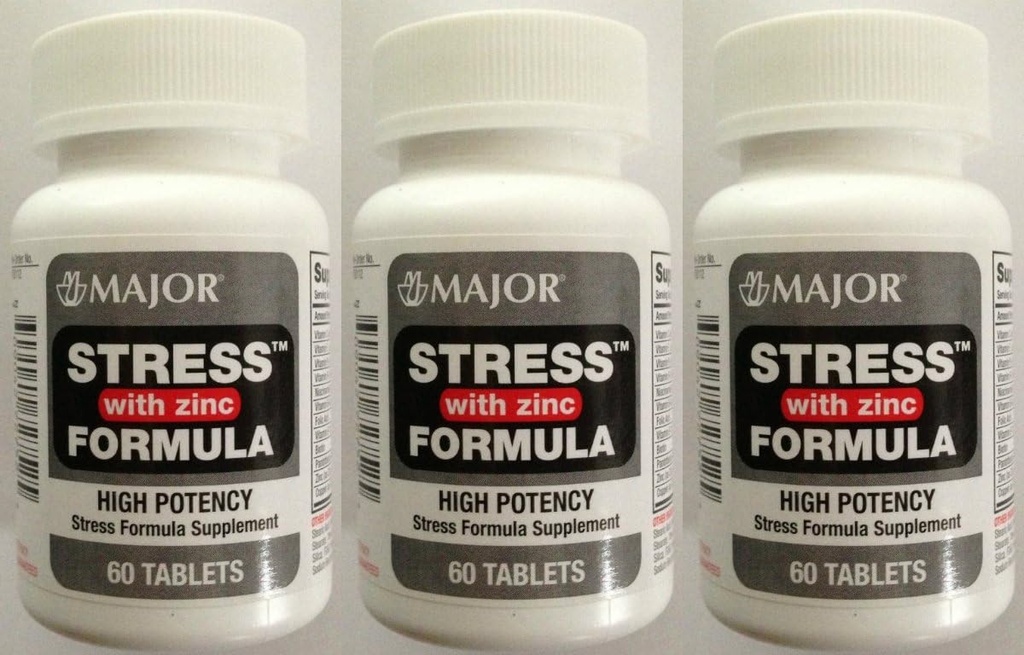 Ράγκμπι Multivitamin με Zinc Stress Formula - Συμπλήρωμα διατροφής - 60 δισκία (3 Συσκευασία)