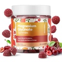 90 Count Magnesium Glycinate Gummies 400mg w/Ashwagandha συμπλήρωμα - Ζάχαρη Δωρεάν ψευδάργυρο Μαγνήσιο Γλυκινικό συμπλήρωμα Ashwagandha Gummies για ενήλικες