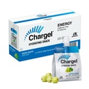 Chargetl White Grape, Caffeine-free Instant Energy Gel Running, Biking, Workout, Πεζοπορία Essentials for Women & Men, Δώρα για Runners - Καρβίδια Βιταμίνες, Χωρίς Γλουτένη - Συσκευασία των 6 Gels - 6.35oz Κάθε