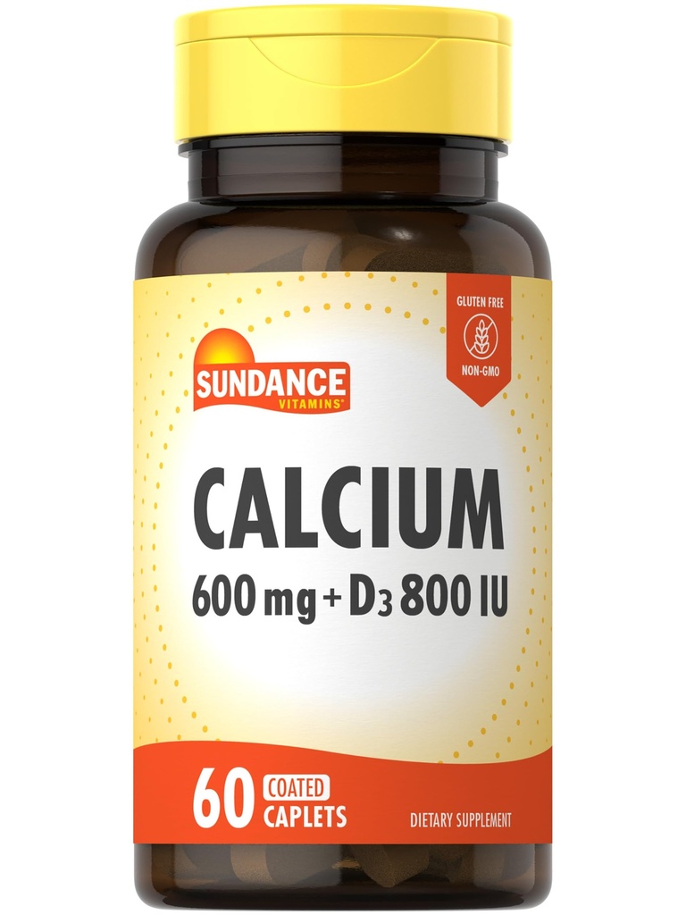 Sundance Calcium 600mg με D3 
