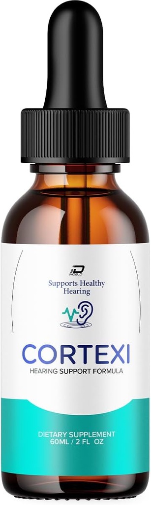 Cortexi Tinnitus Ear Drops - Cortexi 24, Cortexi Liquid Drops, Cortexi Reviews, Cortexi Drops for Ear Relief (1 Pack - 60 ML)