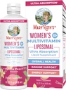 MaryRuth Organics Multivitamin for Women 40+, Womens Multivitamin Liposomal, Immune Support Supplement, Energy Supplements & Sleep Aid, Vegan, Sugar Free, Non-GMO, 15.22 Fl Oz