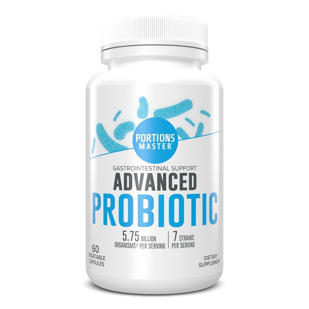 Μερίδες Master Probiotics 5.75 Δισεκατομμύρια CFU, ημερήσιο προβιοτικό και οργανικό προβιοτικό συμπλήρωμα για την υγεία των ούλων, την πέψη και την ανοσολογική ισορροπία, μη ΓΤΟ, χωρίς γλουτένη, χωρίς γαλακτοκομικά (60 κάψουλες)