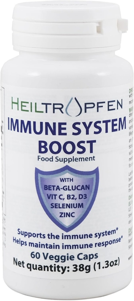 Heiltropfen Immune System Boost | 60 Veggie Capsules | Dietary Supplement