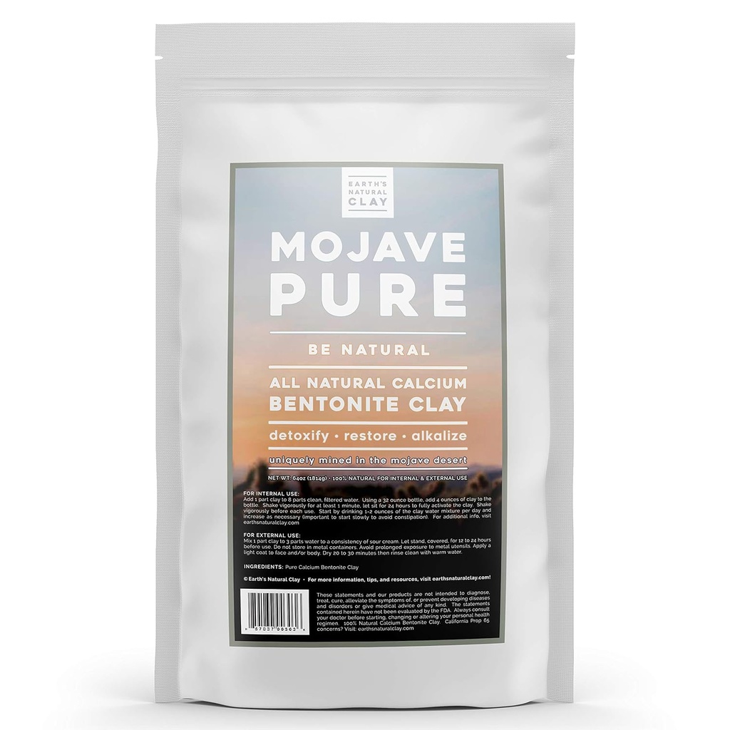 Ασβέστιο Bentonite Clay Powder 