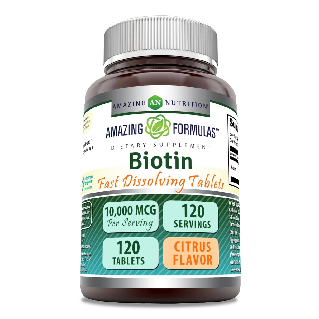 Amazing Formulas Biotin 10.000 mcg 