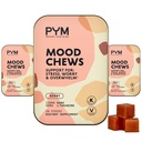 PYM Berry Mood Chews Support for Stress, Worry & Overwhelm, 60 Count 