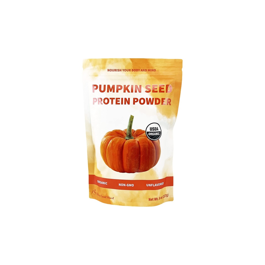 Cherie Sweet Heart Pumpkin Seed Protein Powder 8 oz, 100% μη ΓΤΟ, Γαλακτοκομική, Κετο-φιλική, χωρίς γλουτένη, χωρίς σόγια, φυτικής προέλευσης πρωτεΐνη