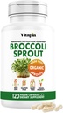 Vitapia Organic Broccoli Sprout & Broccoli Extract για Sulforafane, Antioxidant, Brain, Skin, Heart Health Support - 120 κάψουλες Veggie - μη-GMO, Χωρίς γλουτένη, Vegan-Friendly Συμπλήρωμα