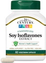 21st Century Soy Isoflavones Veg Capsules, 60Count