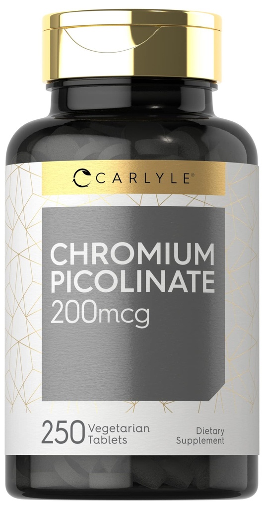 Carlyle Chromium Picolinate 200mcg 