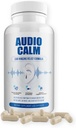Audio Calm - Tinnitus Relief for Ringing Ears - Ear Health Vitamins - Natural Stop Tinnitus Relief Solution - Rapid Ear Ringing Relief, Buzzing, Clicking and Reduce Ear Noise | 60 Capsules (1)