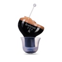 Ενισχυτής ακοής για ηλικιωμένους Ενήλικες Ακύρωση θορύβου - Ηλικιωμένοι Βοηθητική συσκευή Ακρόαση Προϊόντα Αόρατη φωνή Ενισχυτές ήχου Ακροατηρίου Βούρτσα καθαρισμού (Μαύρη Δεξιά)