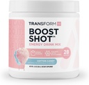 TransformHQ Boost Shot (28 Servings, Cotton Candy) | Energy Without The Crash - Gluten Free, Non-GMO