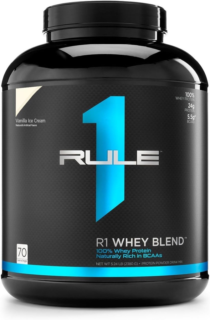 R1 Whey Blend, 68 μερίδες, παγωτό βανίλια