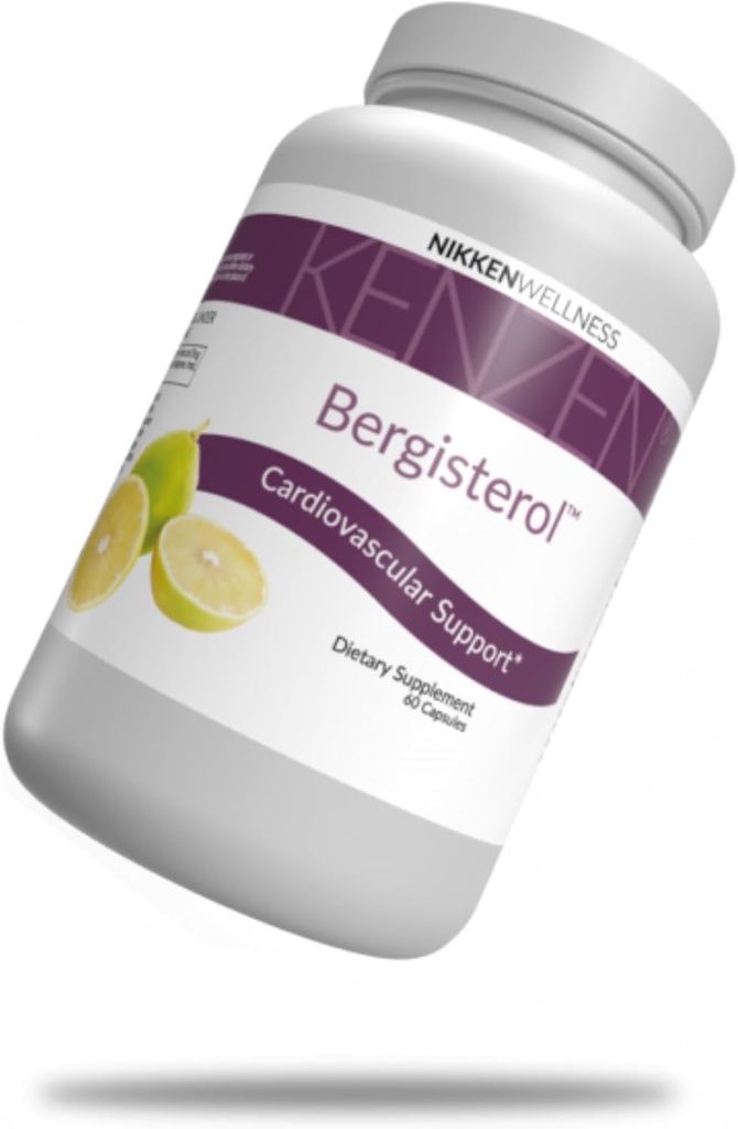 Ιταλική Citrus Bergamot συμπλήρωμα κάψουλα για Nikken Kenzen Bergisterol - Bioflavonoids Citrus Bergamot συμπλήρωμα με ινδικό εκχύλισμα φρούτων Gooseberry Amla - συμπληρώματα για γυναίκες & άνδρες, 60 κάψουλες