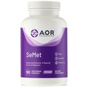 AOR, SeMet, Σεληνομεθειονίνη μια φυσική μορφή του Σεληνίου, υποστηρίζει την κανονική ανάπτυξη και ανάπτυξη κυττάρων, προωθεί την ασυλία, συμπλήρωμα ορυκτών, 90 κάψουλες (90 εξυπηρετούν)