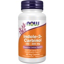 NOW Foods Supplements, Indole-3-Carbinol 200 mg with Flax Lignan Extract, 60 Veg Capsules