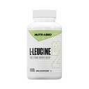 NutraBio L-Leucine συμπλήρωμα - Optimal Amino Acid για την ανάπτυξη των μυών & την αποκατάσταση - Φυσικά ζυμωμένη ελεύθερη μορφή Leucine Amino Acids συμπλήρωμα- Vegan, μη GMO, Χωρίς γλουτένη - 400mg, 180 κάψουλες