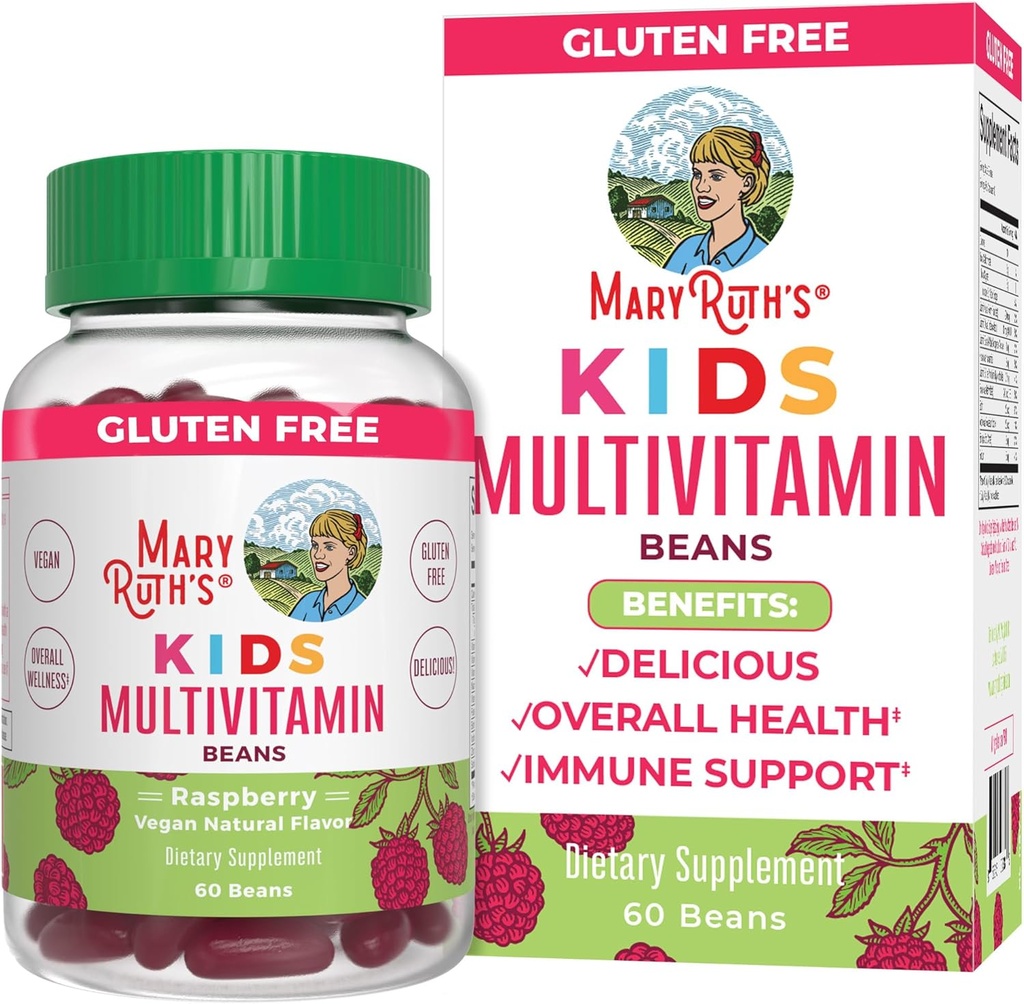 MaryRuth Organics Multivitamin Multimineral Vita-Beans for Kids 