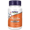 NOW L-Theanine 200 mg,60 Veg Capsules