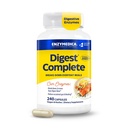 Enzymedica Digest, Full-Range, Everyday Digestive Enzymes, Προσφέρει Αέριο ταχείας δράσης και Bloating Relief, 240 Count