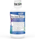 Vital Earth Liquid Joint support Supplement – Γλυκοσαμίνη, Χονδροϊτίνη, MSM Plus Υαλουρονικό οξύ, Boswellia & Fulvic Acid (70+ Trace Minerals), 32 Oz + 1 Oz Cup
