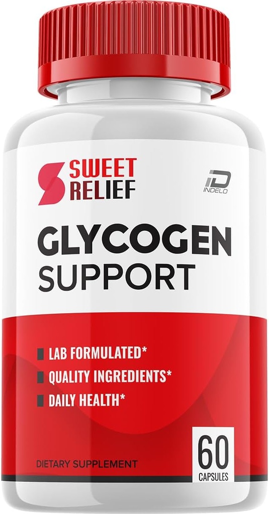 Sweet Relief Glycogen Support Capses - SweetRelief Optimizer Advanced Formula, Sweet Relief Supplement, SweetRelief Booster Reviews,Glycogen Supplement (1 Pack - 60 Caps)