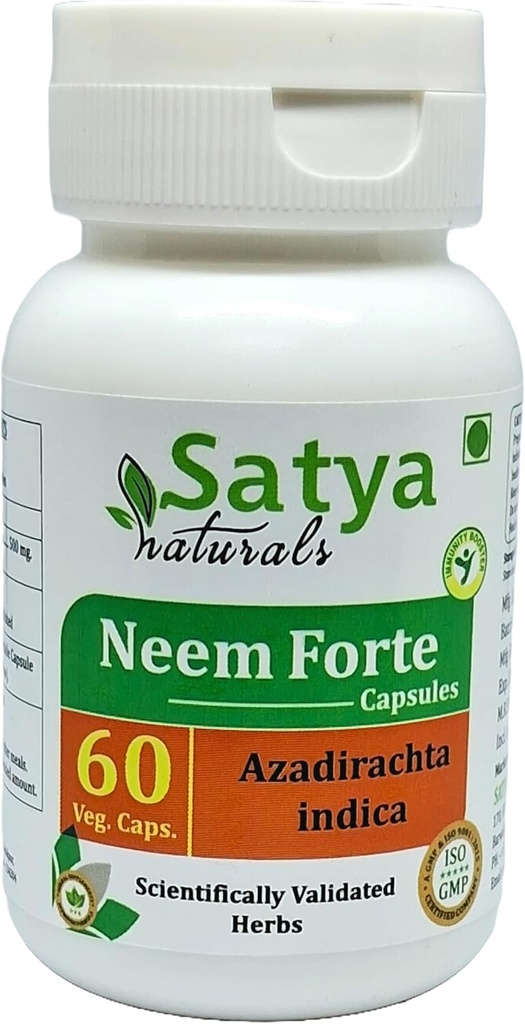 Neem Forte Κάψουλες 500 mg. 60 Veg. Κάψουλες 