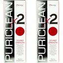 Wellgenix Puriclean x2 Detox Cleanse - Double Strength Deep System Cleanser - Formulated with Two Unique Proprietary Blends for The Strongest Cleanser, Remove Toxins - 16 oz, 4 Capsules, 2 Pack