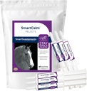SmartEquine SmartCalm Pellets & SmartCalm Ultra Paste 6 Tubes Bundle, Horse Calming Supplement 