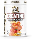 VMI Sports Creatine Monohydrate σκόνη μυϊκή μάζα – Δύναμη – Ισχύς 5 γραμμάρια ανά υπηρεσία (60 εξυπηρετούν, Ροδάκινα δαχτυλίδια Mango)