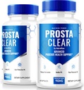 NutraRize (2 Pack) Prosta Clear - Premium συμπλήρωμα για την υποστήριξη Prostate Heath, Όλα τα φυσικά κάψουλες για την αποκατάσταση του ελέγχου και για τη συνολική υγεία, ProstaClear χάπια Κριτικές (120 κάψουλες)