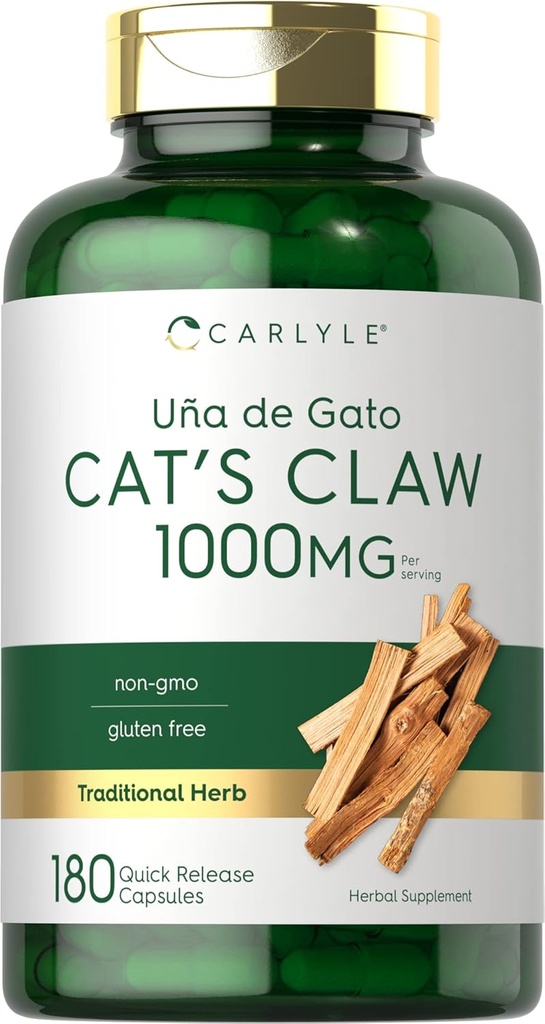 Carlyle Cat's Claw Herb Κάψουλες 1000mg 