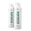 Biofreeze Professional Instrength Pain Relief Aerosol Spray, Arhritis Pain Reliever, Knee & Lower Back Relief, Sore Muscle Relief, FSA Επιλέξιμη, 2 Pack (4 OZ Biofreeze Menthol Spray)