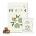 Bium Plum (30-Pack) 100% Natural Food Fermented 2800-Hour, Digestive Enzymes with Probiotics and Prebiotics, Gut Health, Bloating Relief for Women, Psyllium husk, natural dietary fiber