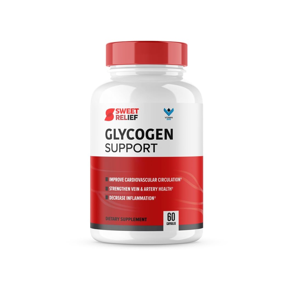 Sweet Relief Glycogen Support - SweetRelief Blood Vessel Cleaner, Sweet Relief Caps, Advanced Formula Glyco Optimizer, Sweet Relief Reviews (60 Κάψουλες) 1 Μήνα Προσφορά