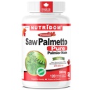 Nutridom Saw Palmetto 500mg, μη ΓΤΟ, Vegan, Χωρίς γλουτένη, Χωρίς σόγια και χωρίς γαλακτοκομικά (120 κόμης)