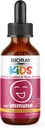 BIORAY Kids NDF Immune, Blueberry - 2 fl oz - Immune Support & Toxin Remover - Μη ΓΤΟ, Vegan, Gluten Free - Περίπου 30 Σερβιέτες