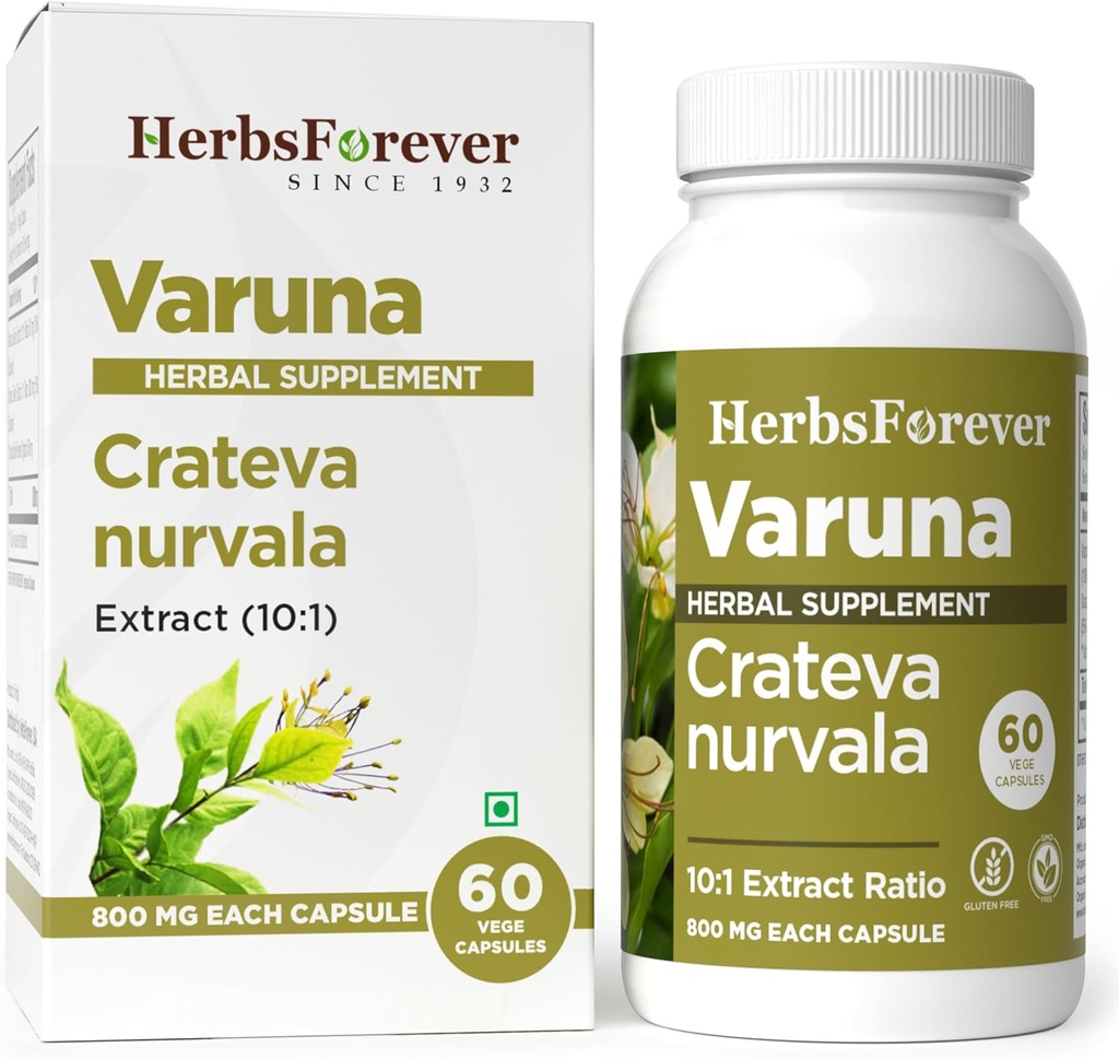 Herbsforever Varuna Nurvala Extract Κάψουλες - Vegan & Gluten Free 