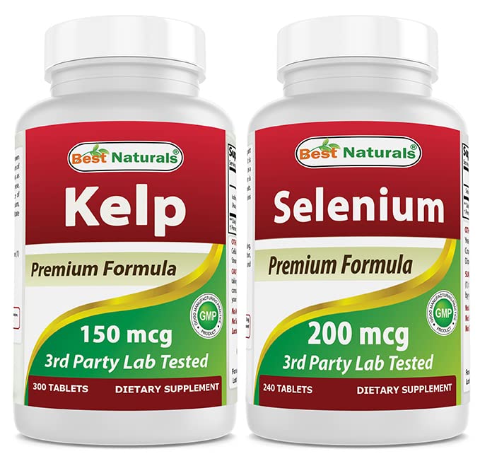 Συμπλήρωμα Kelp 150 Mcg & Σελήνιο 200 mcg
