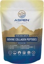 ASPEN NATURALS Grass foed Bovine Collagen Peptides Powder 3lb - Collagen για γυναίκες, ΗΠΑ Πηγή από USDA επιθεωρημένα βοοειδή, χωρίς γλουτένη, Παλαιοφιλικό, Διαλυτό, Άγευστο, Εύκολα Μείγματα