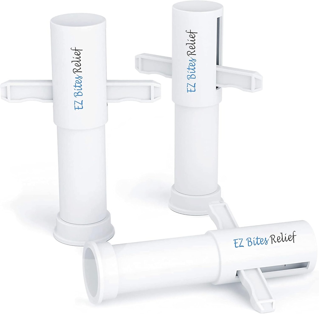 YARKOR Bug Bite εργαλείο αναρρόφησης 3 πακέτων, Kid friendly Venom Extractor Itch Relief, Natural Reduce Itch & Swell, Bite & Sting First Aid για υπαίθρια πεζοπορία, Backpacking και Camping